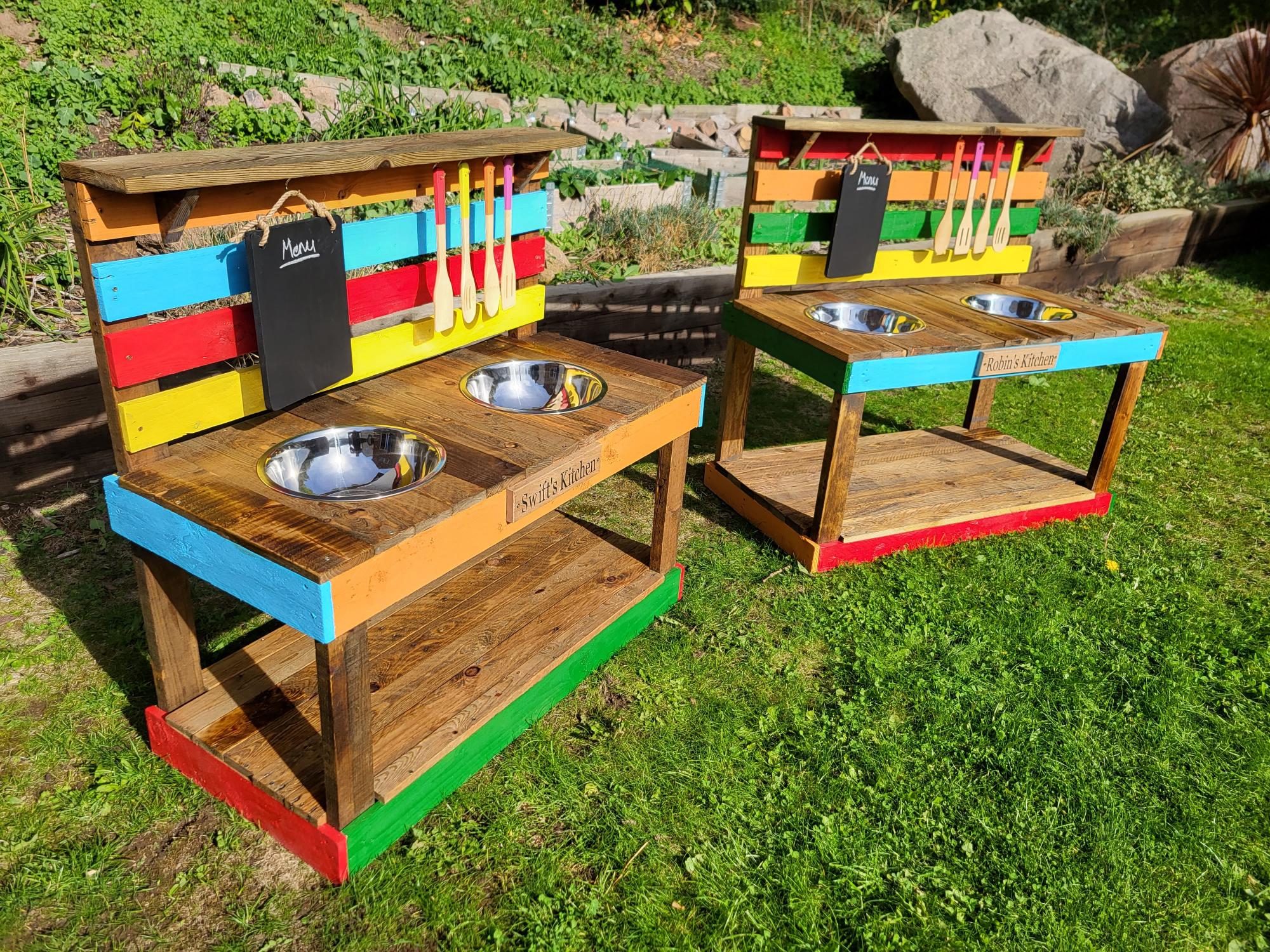 Double Mud Kitchen