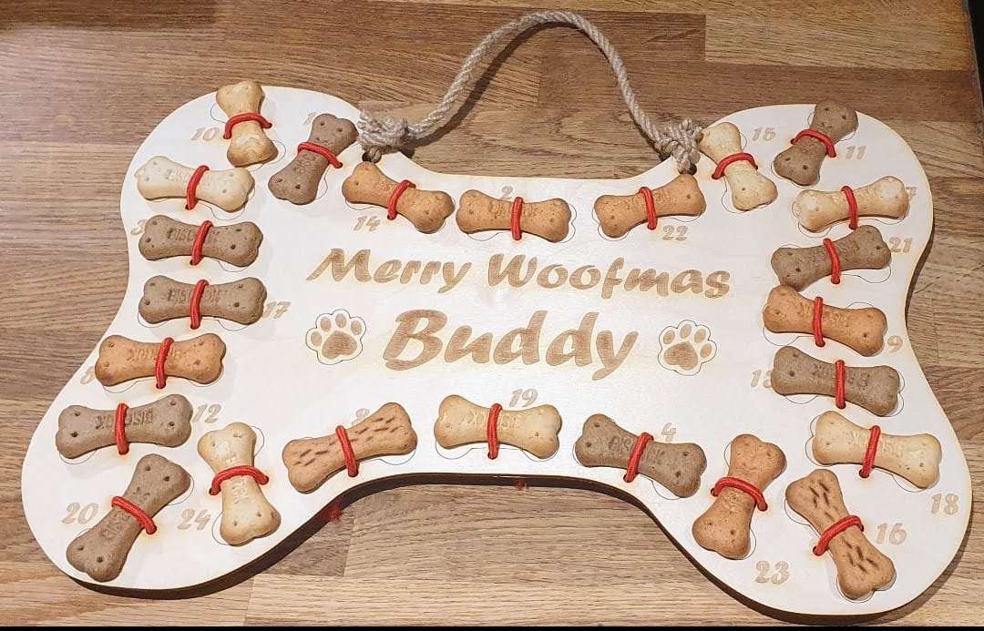 Personalised Dog Advent Calendar
